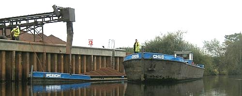 draught and freeboard of barges