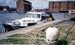 Janet B at Gloucester Docks