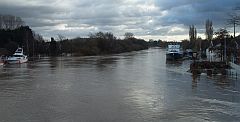 image swollen river severn