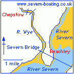 River Wye map